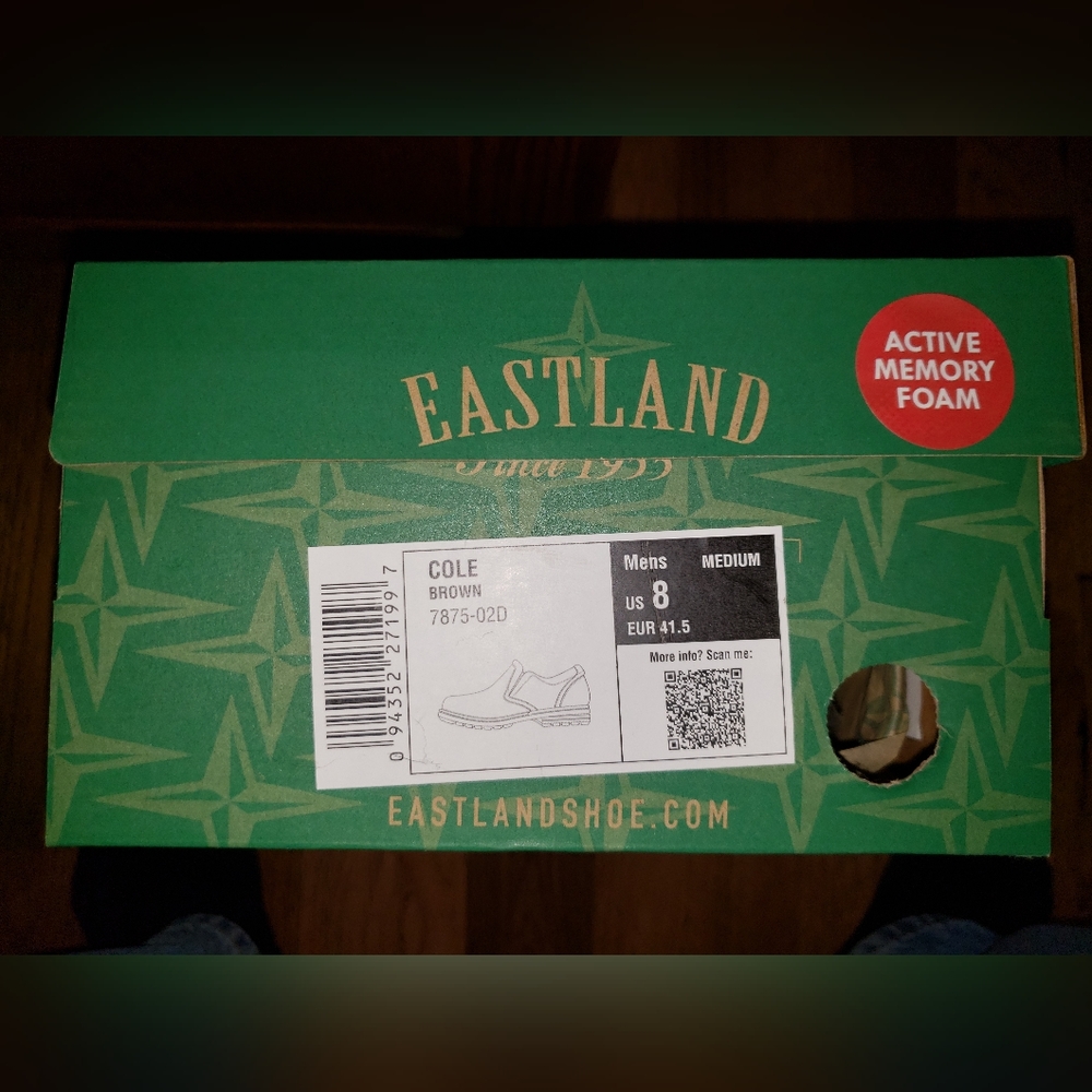 Eastland Casual Leather Shoe's For Men Size 8